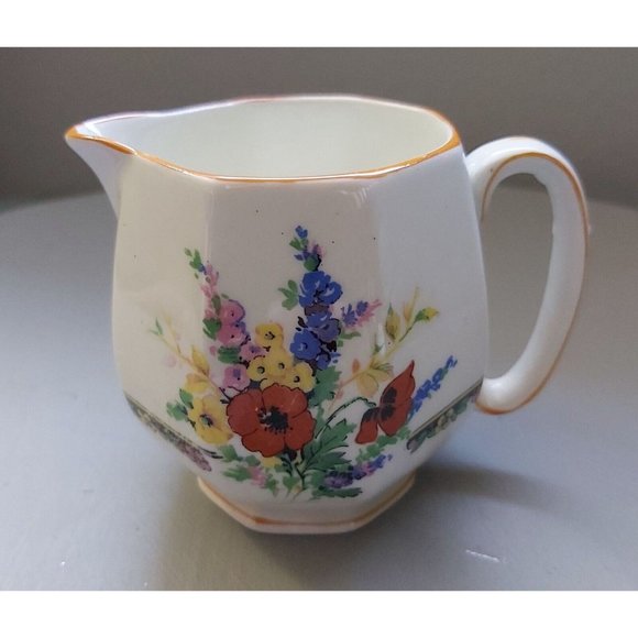 Vintage James Kent Ltd. Fenton, Cream and Sugar bowl, Made in England, 1980s,... - Picture 8 of 9